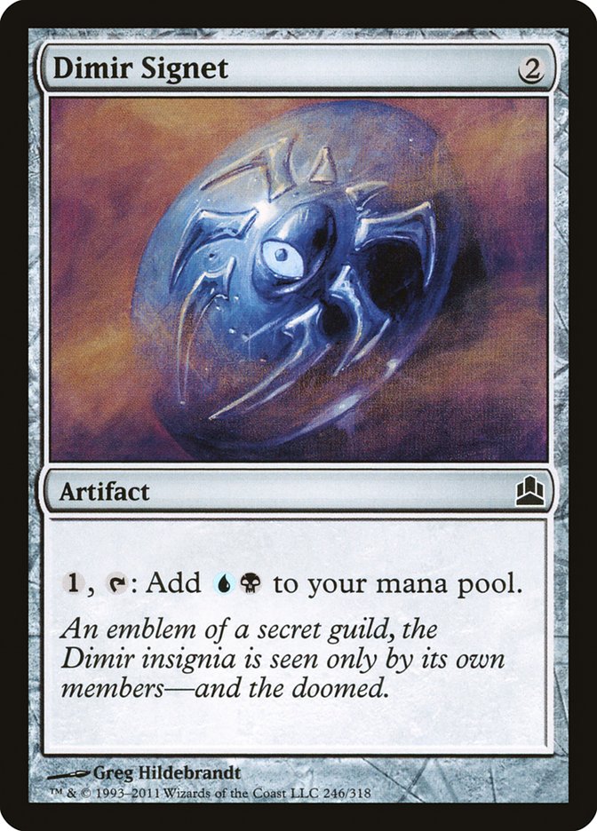 Dimir Signet [Commander 2011] 