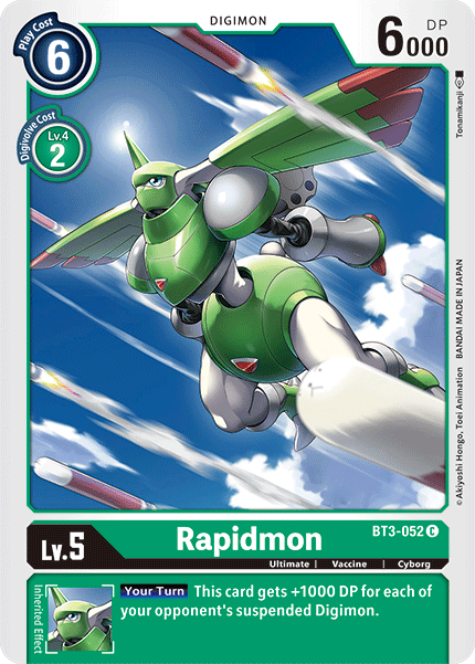 Rapidmon [BT3-052] [Release Special Booster Ver.1.5] 