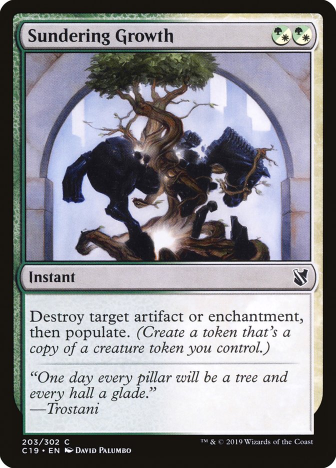 Sundering Growth [Commander 2019] 