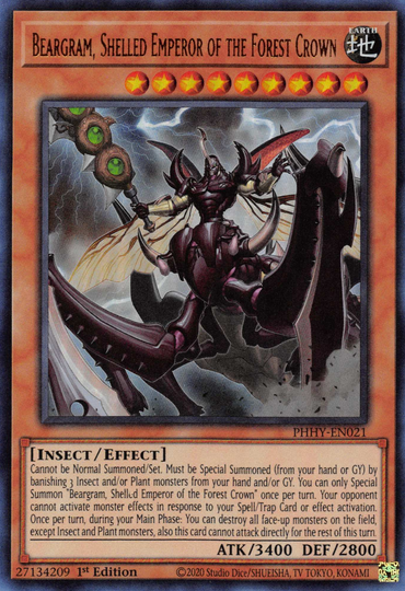 Beargram, Shelled Emperor of the Forest Crown [PHHY-EN021] Ultra Rare 