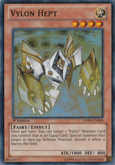 Vylon Hept [HA06-EN008] Super Rare 