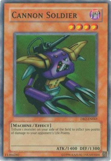 Cannon Soldier [DB2-EN061] Super Rare 