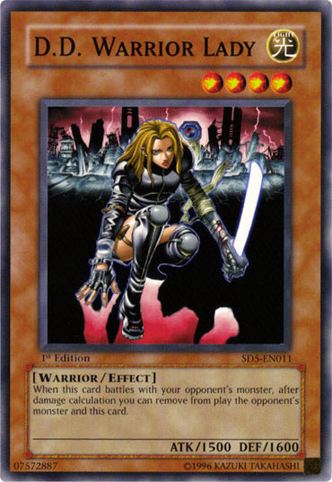 DD Warrior Lady [SD5-EN011] Common 