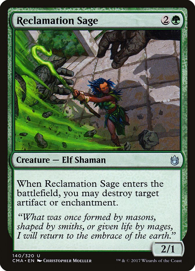 Reclamation Sage [Commander Anthology] 