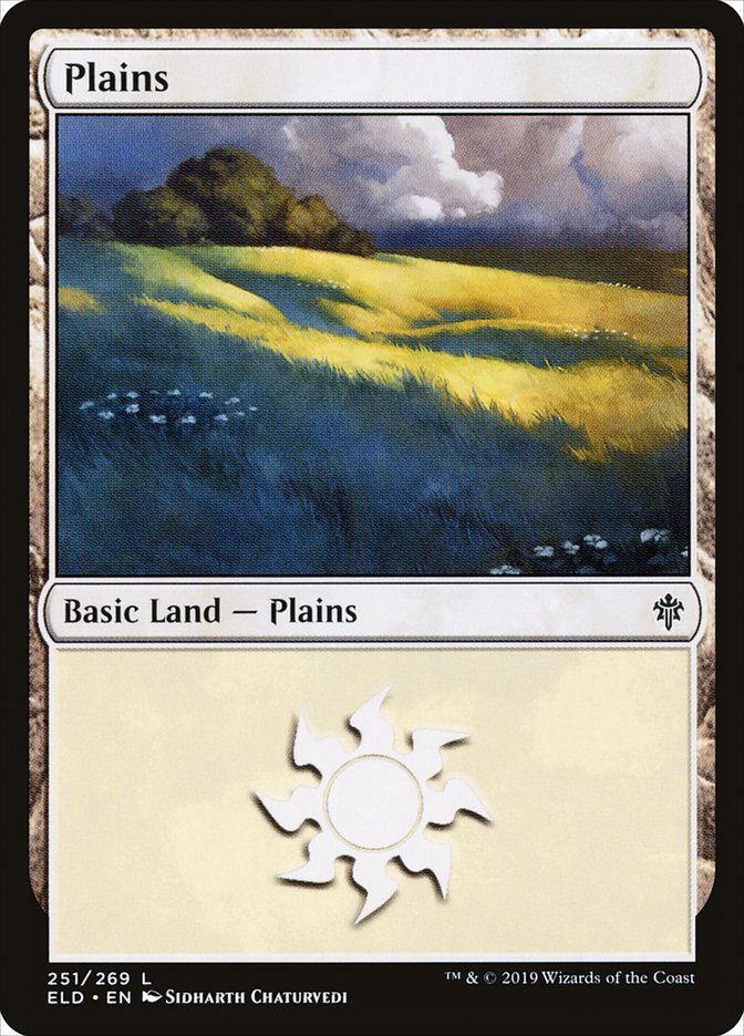 Plains (251) [Throne of Eldraine] 