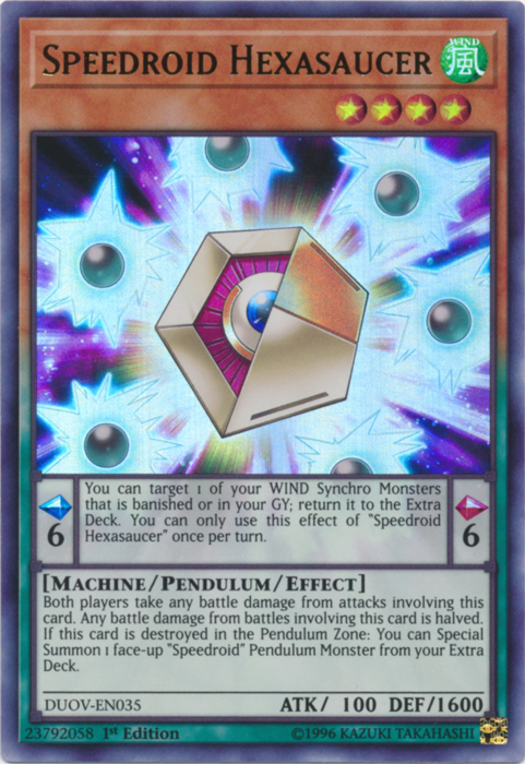 Speedroid Hexasaucer [DUOV-EN035] Ultra Rare 