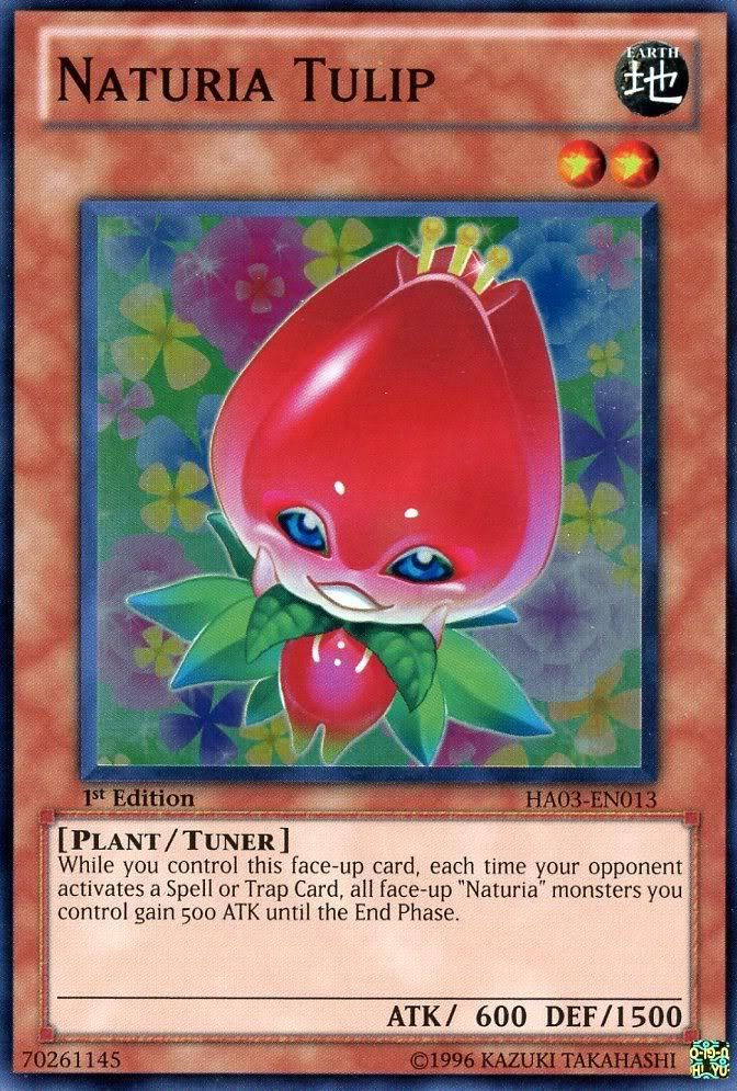 Naturia Tulip [HA03-EN013] Super Rare 