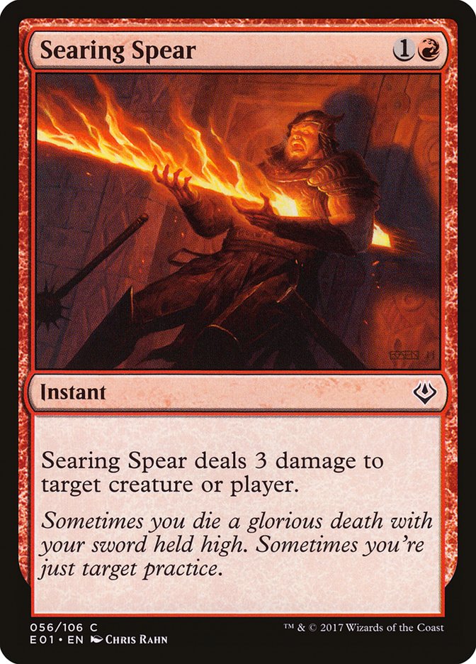 Searing Spear [Archenemy: Nicol Bolas] 