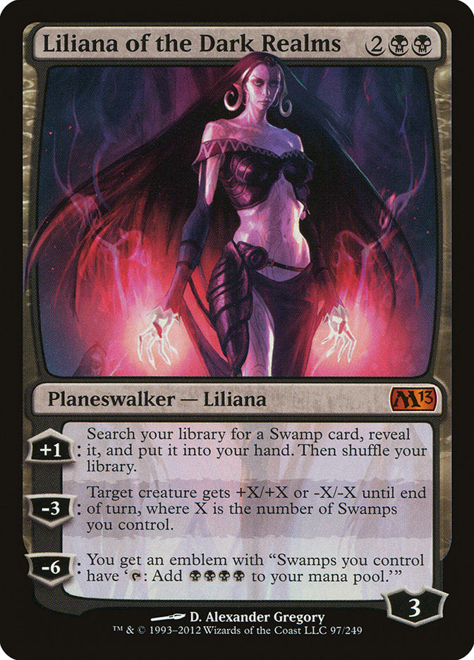 Liliana of the Dark Realms [Magic 2013] 