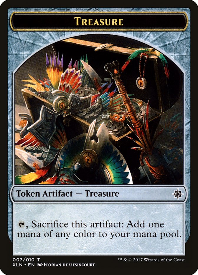 Treasure Token (007/010) [Ixalan Tokens] 