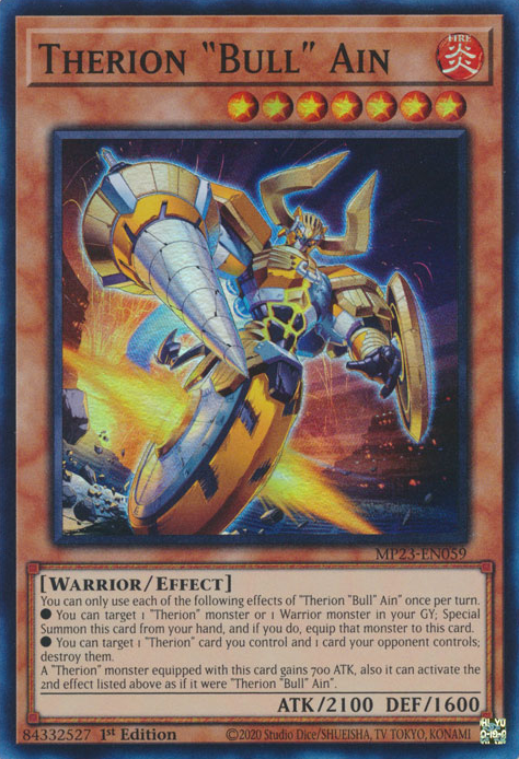 Therion "Bull" Ain [MP23-EN059] Super Rare 