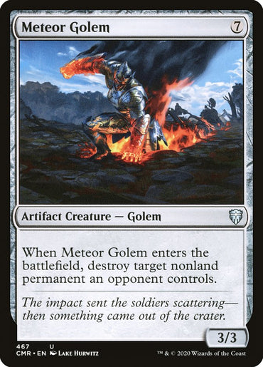 Meteor Golem (467) [Commander Legends] 