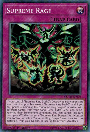 Supreme Rage [COTD-EN070] Common 