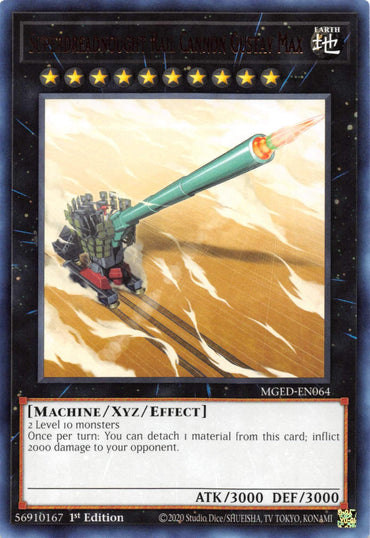 Superdreadnought Rail Cannon Gustav Max [MGED-EN064] Rare 