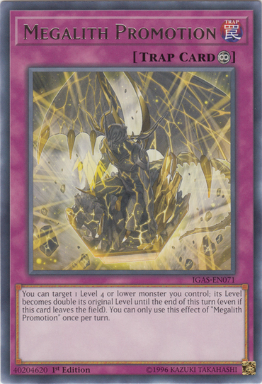 Megalith Promotion [IGAS-EN071] Rare 