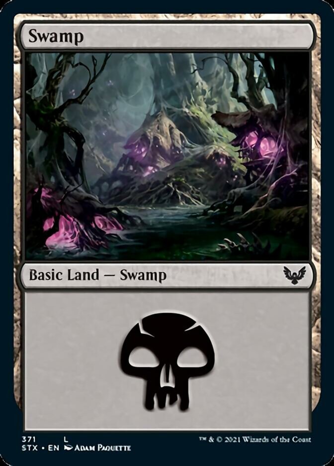 Swamp (371) [Strixhaven: School of Mages] 