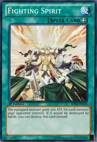 Fighting Spirit [BP02-EN153] Mosaic Rare 
