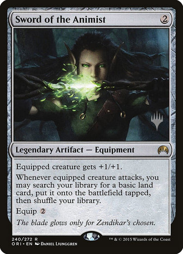 Sword of the Animist [Magic Origins Promos] 