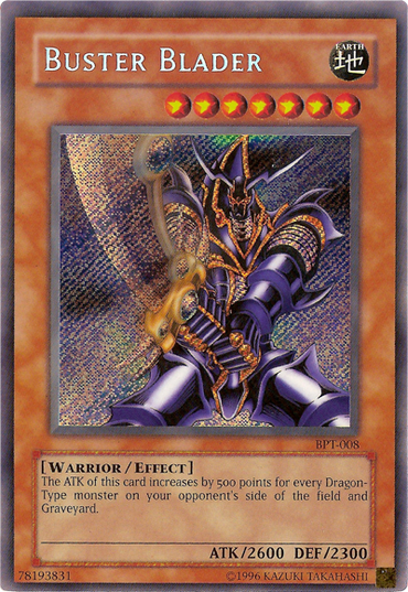 Buster Blader [BPT-008] Secret Rare 