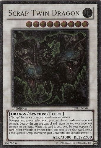 Scrap Twin Dragon [STBL-EN044] Ultimate Rare 