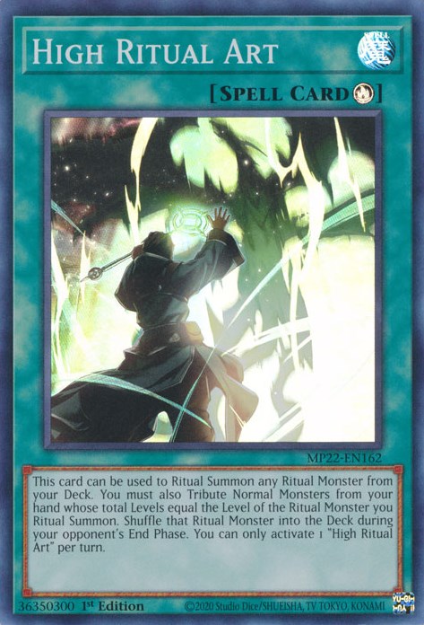High Ritual Art [MP22-EN162] Super Rare 