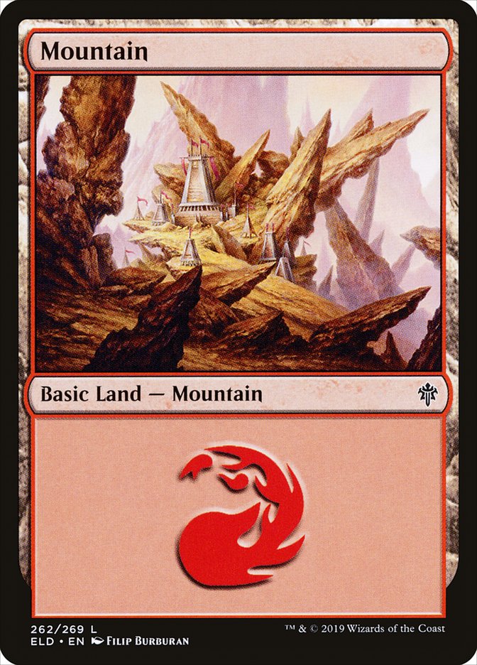 Mountain (262) [Throne of Eldraine] 