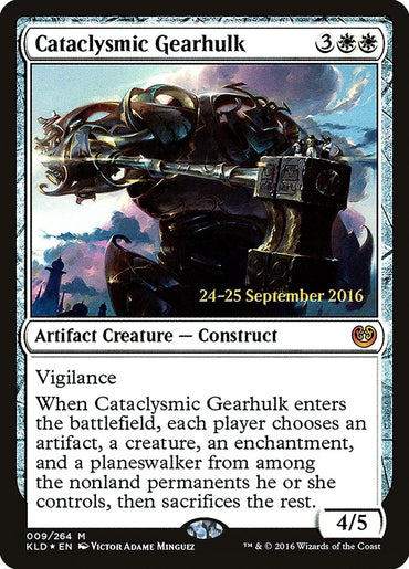 Cataclysmic Gearhulk [Kaladesh Prerelease Promos] 