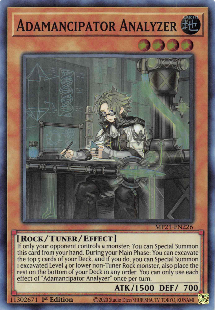 Adamancipator Analyzer [MP21-EN226] Super Rare 