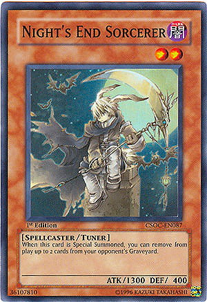 Night's End Sorcerer [CSOC-EN087] Super Rare 