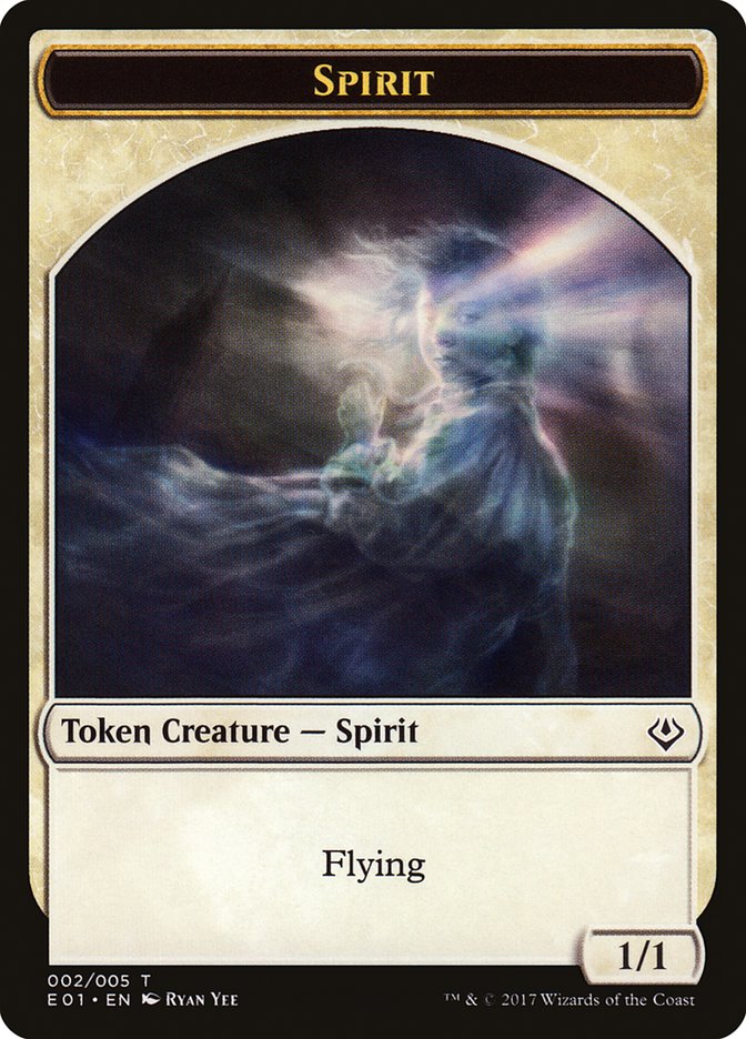 Spirit // Soldier Double-Sided Token [Archenemy: Nicol Bolas Tokens] 