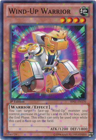 Wind-Up Warrior [BP01-EN170] Starfoil Rare 