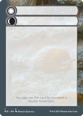 Helper Card (7/9) [Innistrad: Midnight Hunt Tokens] 