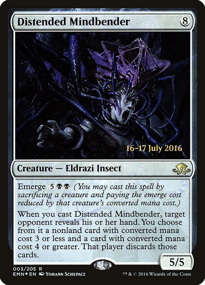 Distended Mindbender [Eldritch Moon Prerelease Promos]