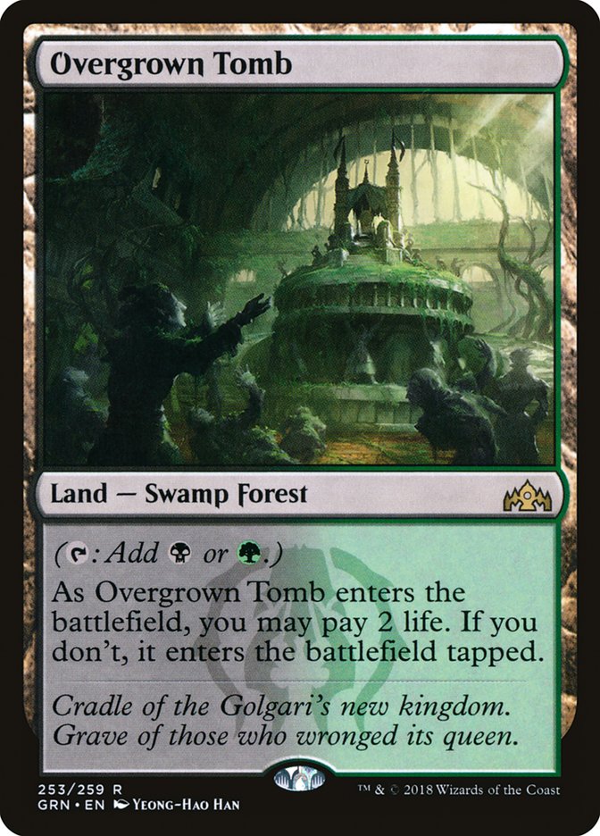 Overgrown Tomb [Guilds of Ravnica] 