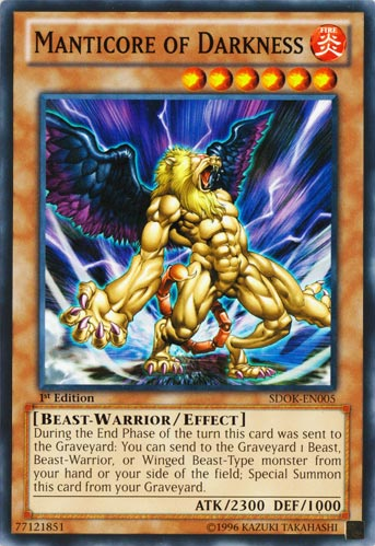 Manticore of Darkness [SDOK-EN005] Common 