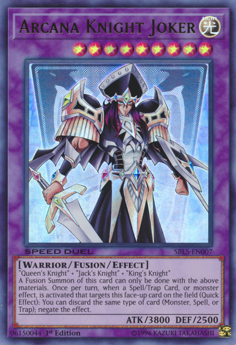 Arcana Knight Joker [SBLS-EN007] Ultra Rare 