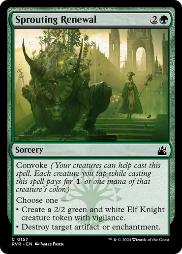 Sprouting Renewal [Ravnica Remastered] 