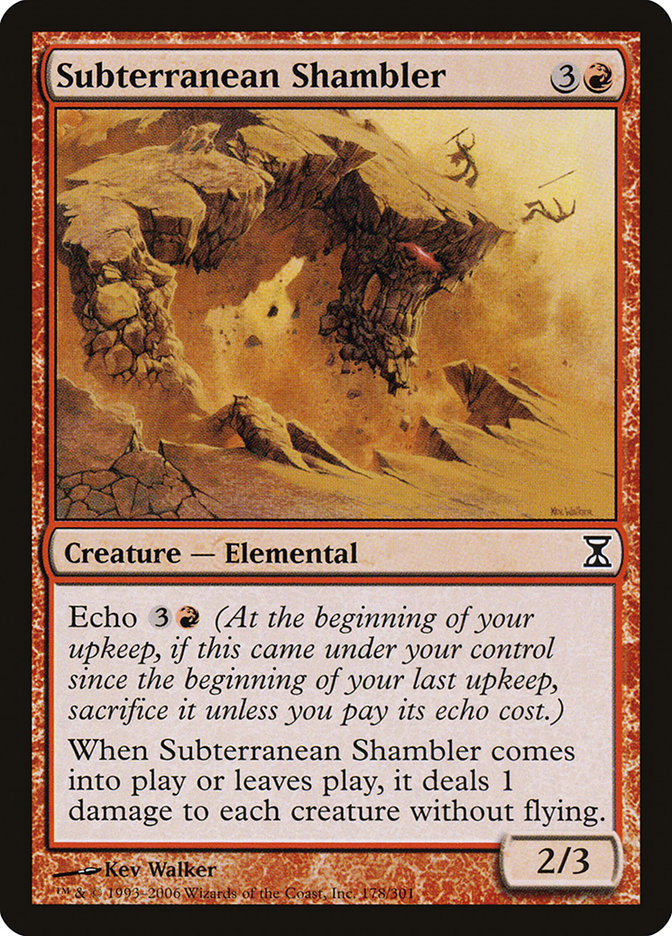 Subterranean Shambler [Time Spiral] 