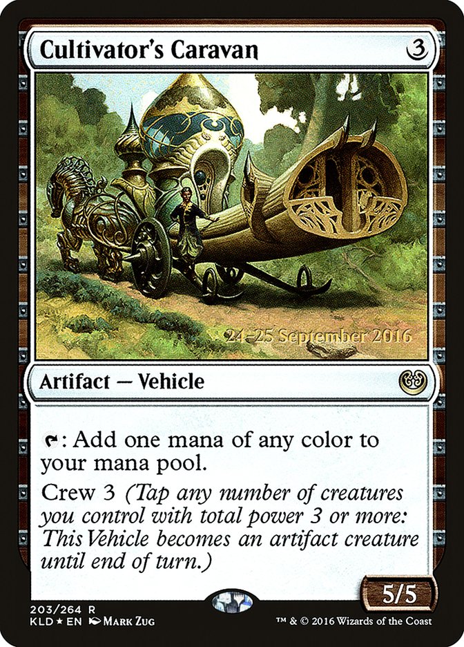 Cultivator's Caravan [Kaladesh Prerelease Promos] 