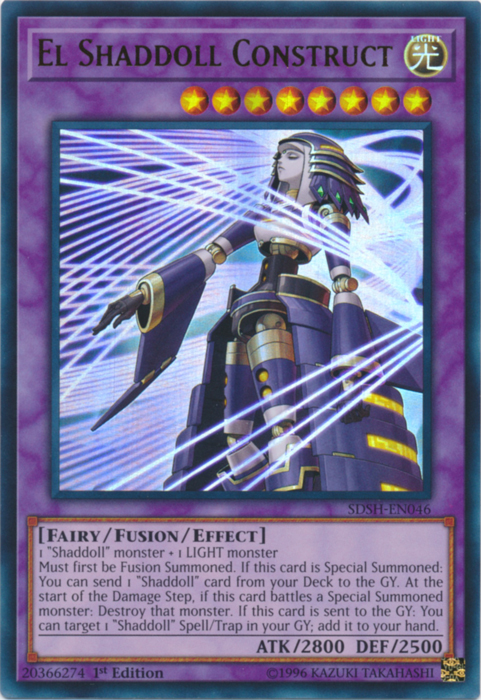 The Shaddoll Construct [SDSH-EN046] Ultra Rare 