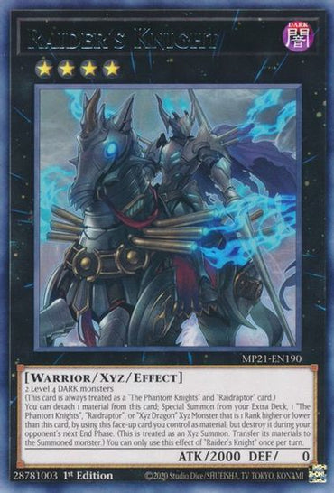 Raider's Knight [MP21-EN190] Rare 