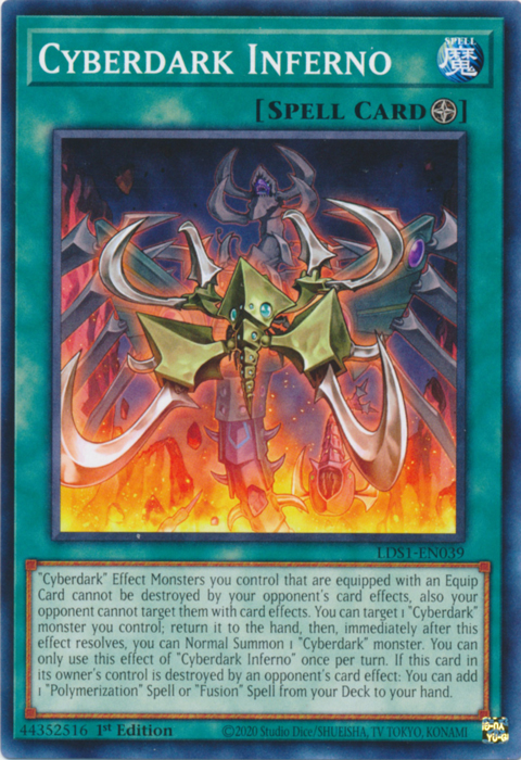 Cyberdark Inferno [LDS1-EN039] Common 