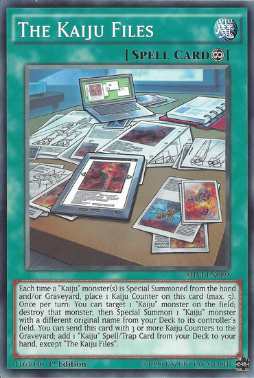 The Kaiju Files [SHVI-EN089] Common 