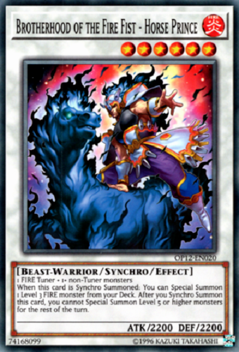 Brotherhood of the Fire Fist - Horse Prince [OP12-EN020] Common 