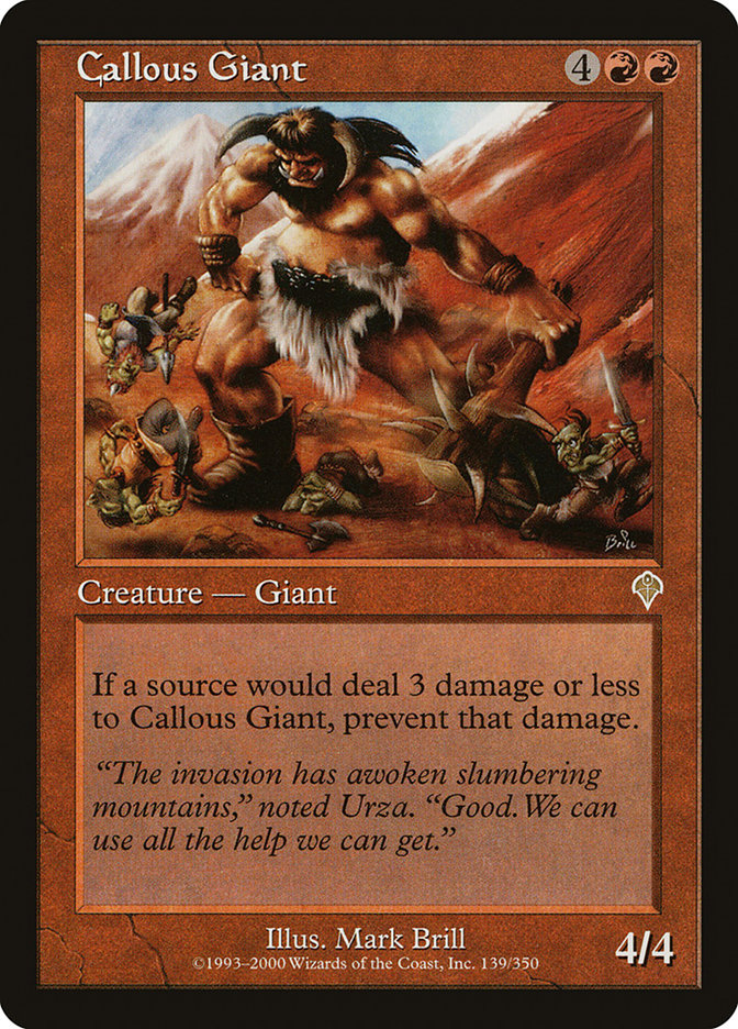 Callous Giant [Invasion] 