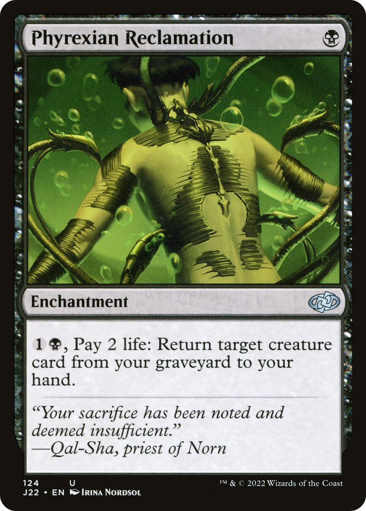 Phyrexian Reclamation [Jumpstart 2022] 