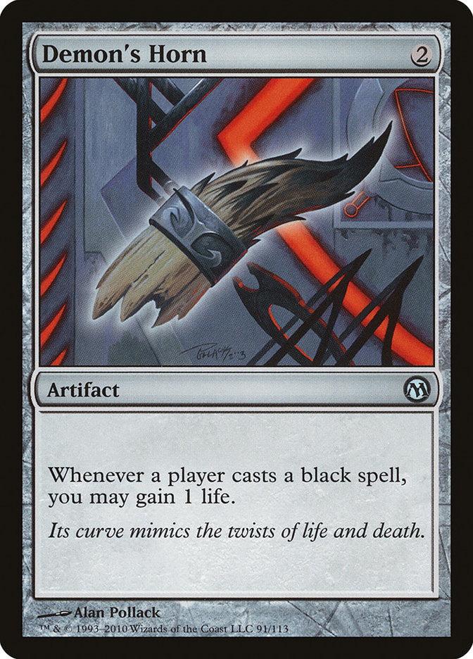 Demon's Horn [Duels of the Planeswalkers] 