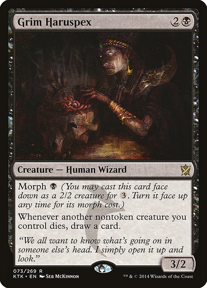 Grim Haruspex [Khans of Tarkir] 