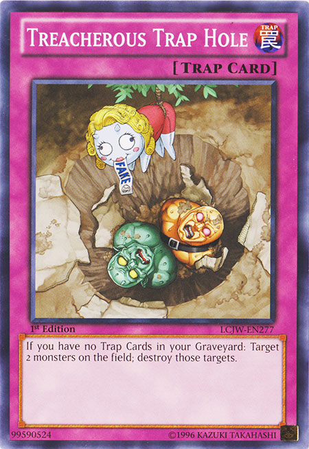 Treacherous Trap Hole [LCJW-EN277] Common 