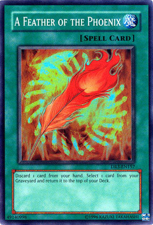 A Feather of the Phoenix [DR3-EN157] Super Rare 